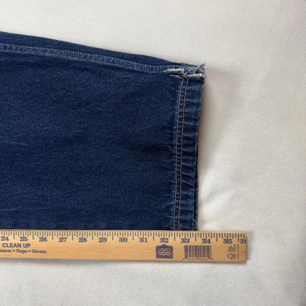 VTG Willie Esco Duns 1967 Baggy Wide Leg Hip Hop Jeans Mens 36x34 Dark Wash Y2K